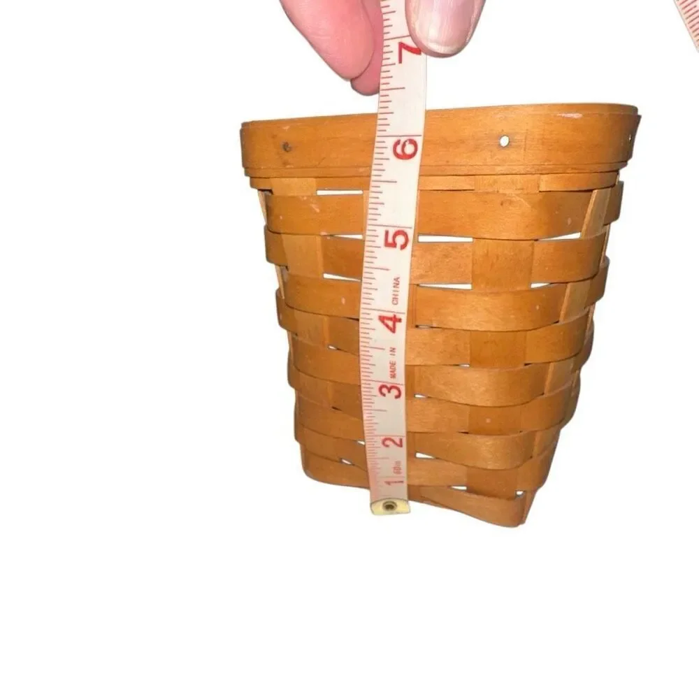 Longaburger, hand woven basket made in Dresden Ohio